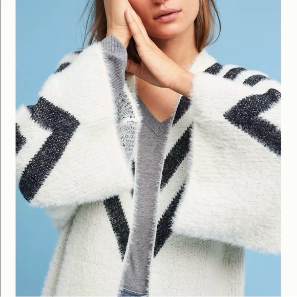 Anthropologie Sleeping On Snow Kimono style sweater - Picture 3 of 7